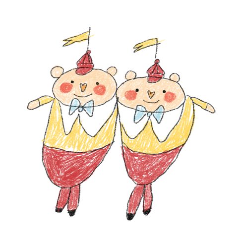 双胞胎小熊